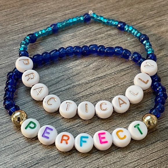 Mary Poppins Disney Themed Inspired Bracelet Stack Set Practically Perfect - Picture 4 of 5